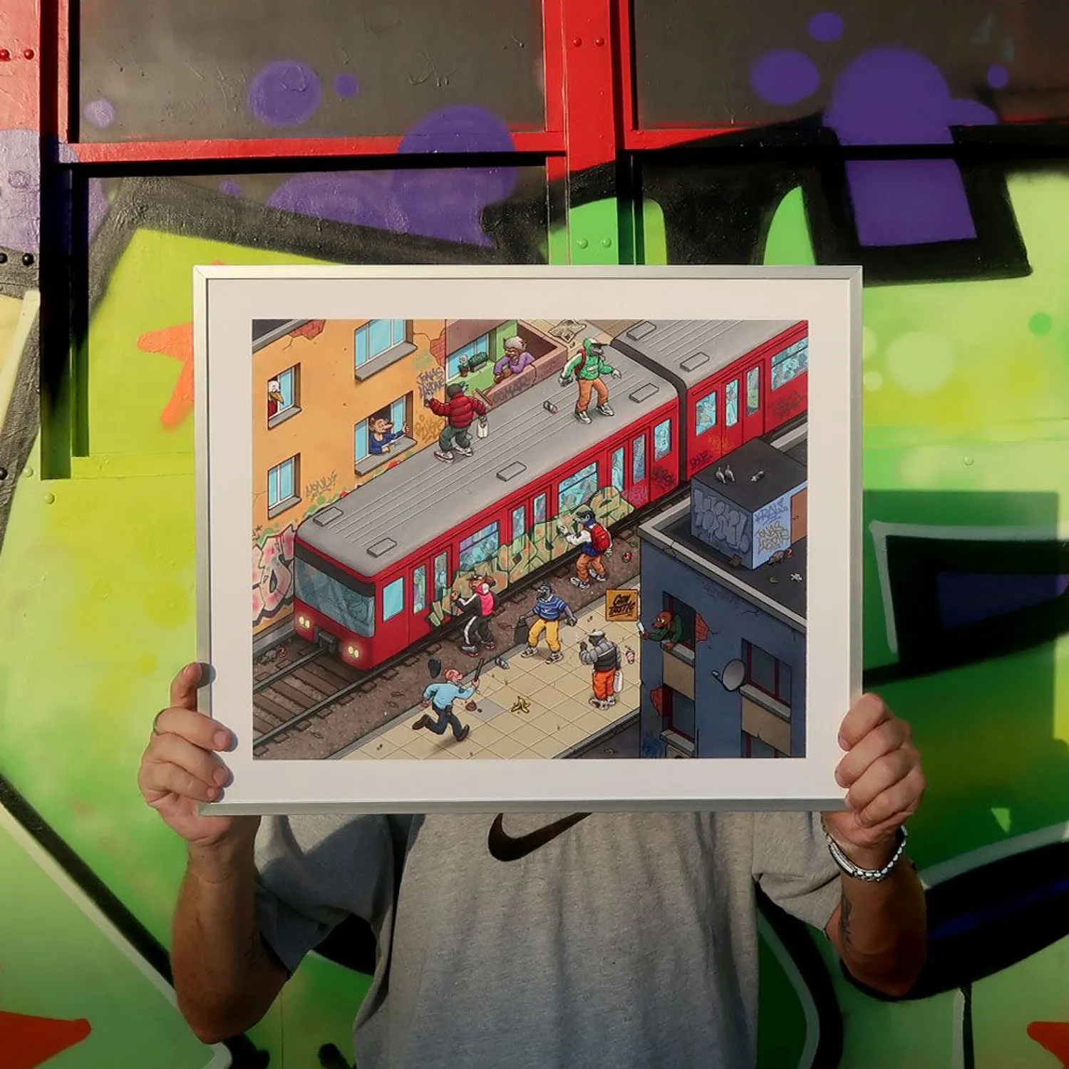 Beastville Backjump Print | Jonas Cozone x Cantastic