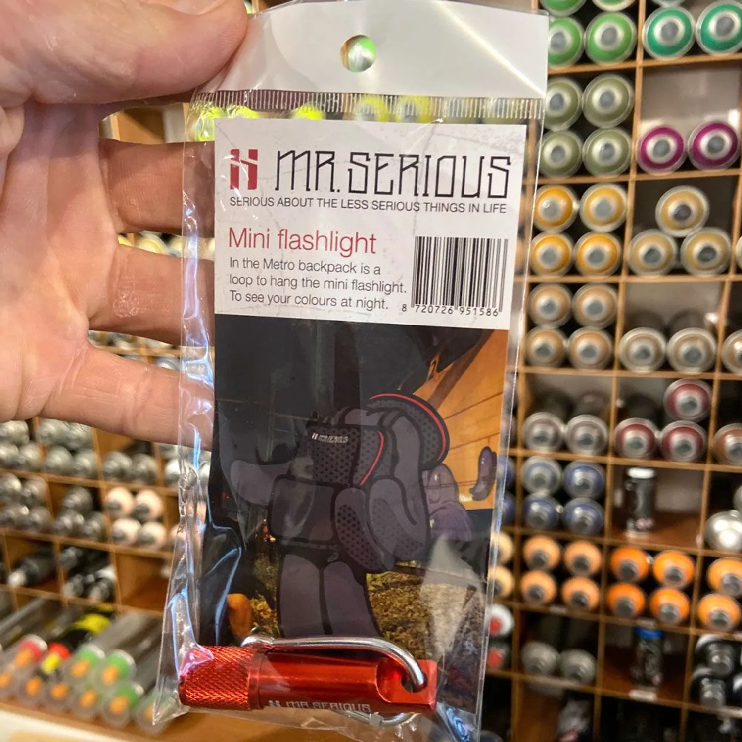 Mr Serious Mini flashlight
