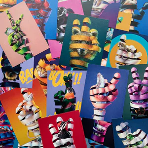 Super A - ASL alphabet postcard set