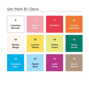 Toki 12er Marker set main B