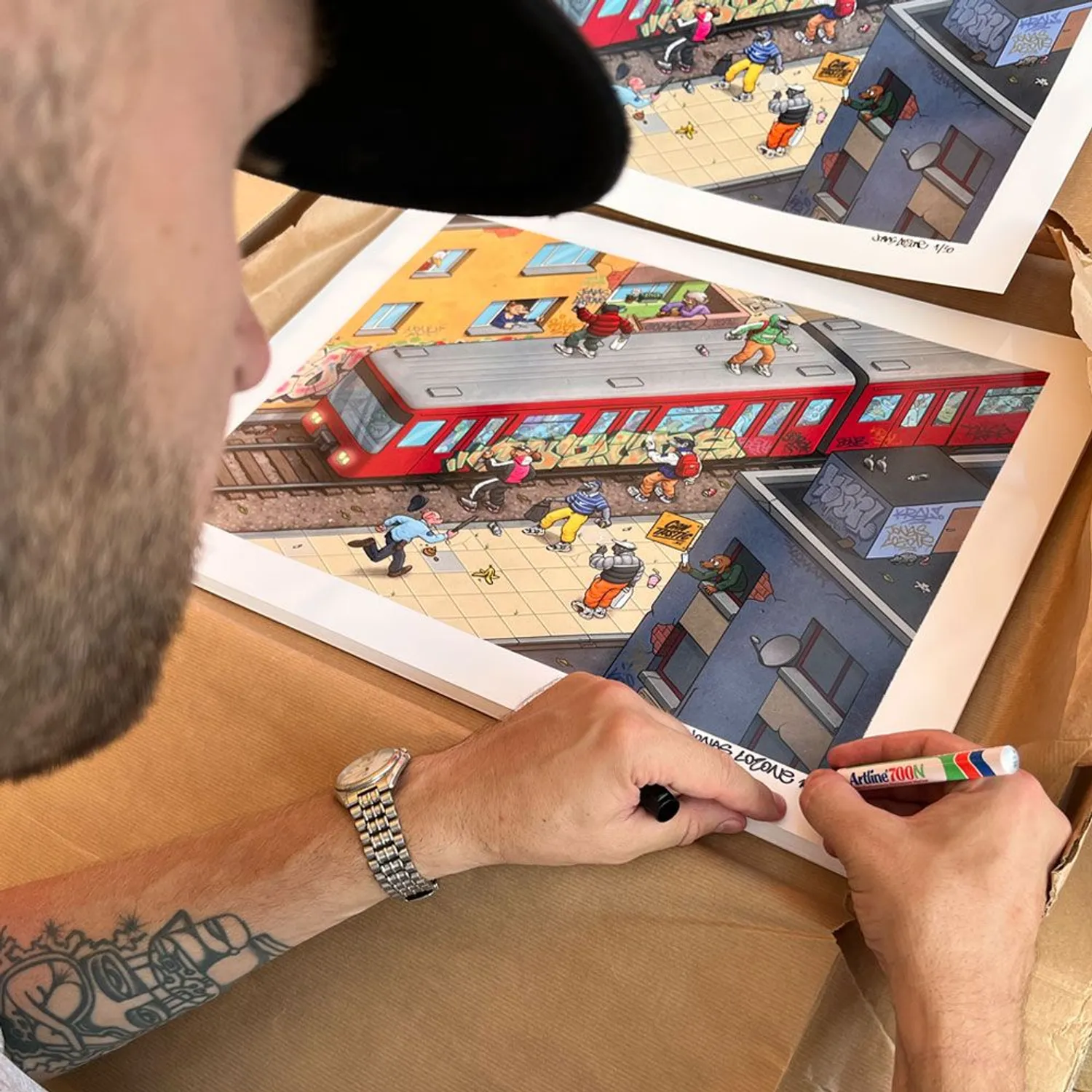 Beastville Backjump Print | Jonas Cozone x Cantastic