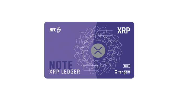 Tangem Note XRP Ledger