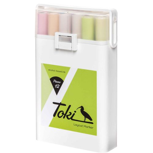 Toki 12er Marker set pastel