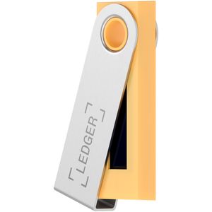 Ledger Nano S Saffran yellow