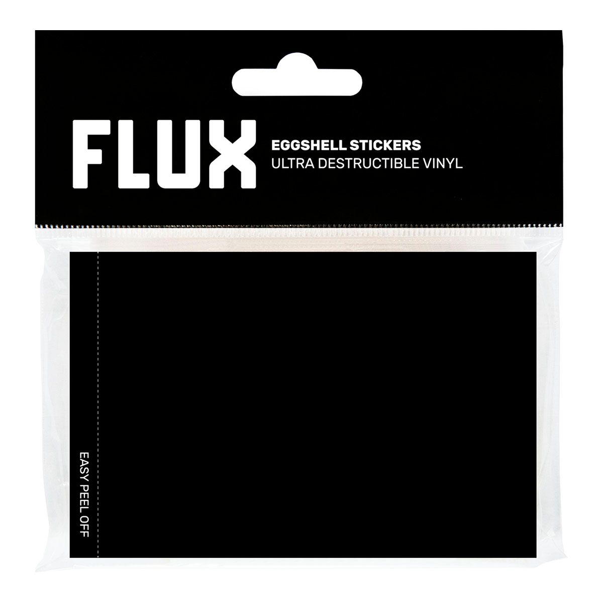 FLUX Eggshell Stickers 50 pcs Black