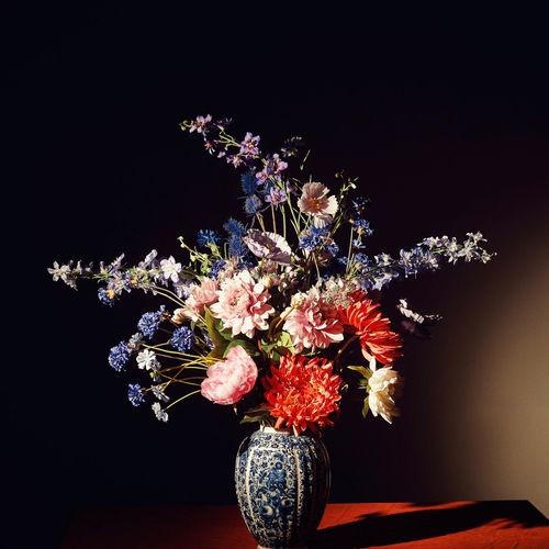 still life with flowers artwork