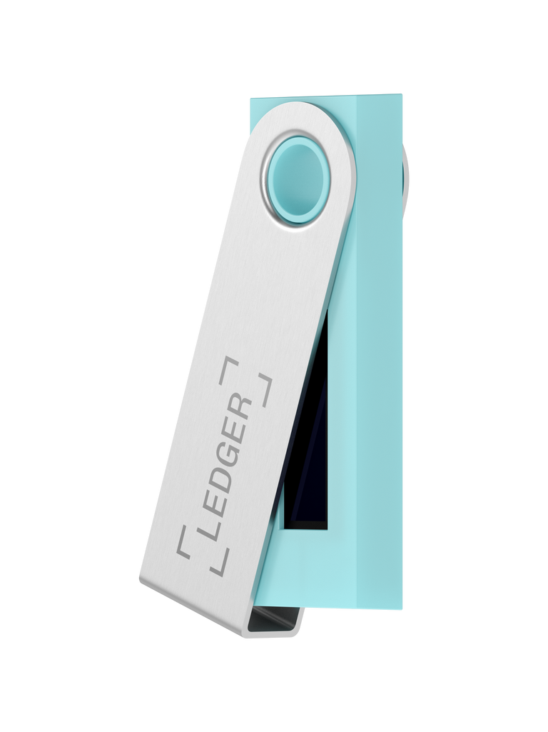 Ledger Nano S Lagoon blue