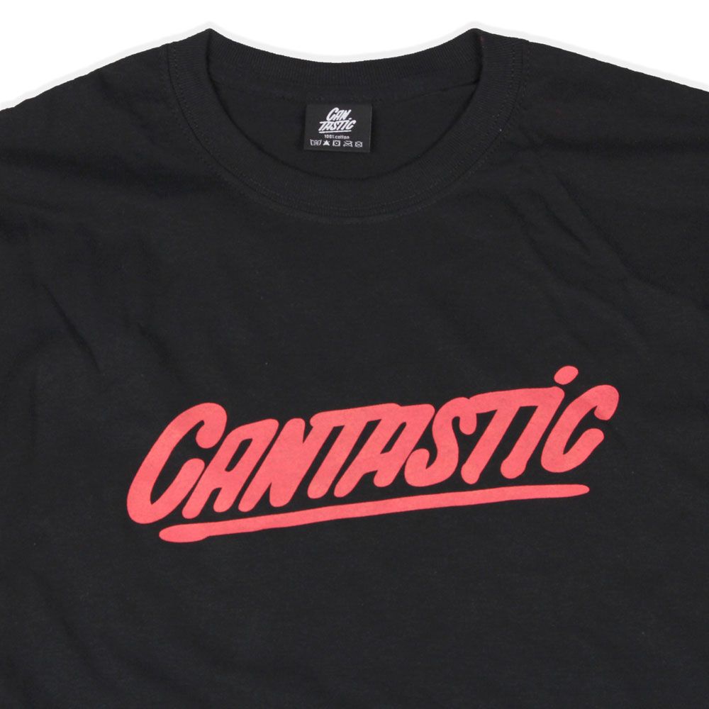 Cantastic Strawberry Red Logo T-Shirt