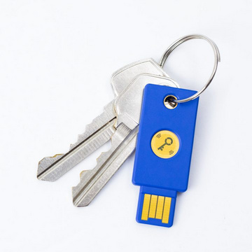 Yubico Security Key FIDO2 U2F, USB-A, NFC, blauw