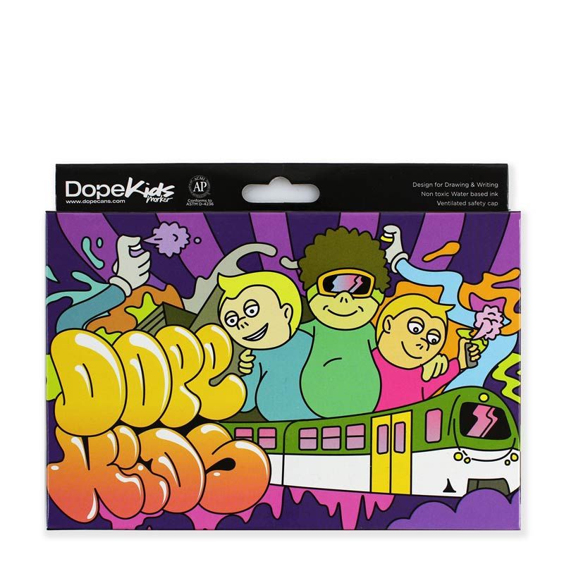 Dope Kids Marker 12 Set Black