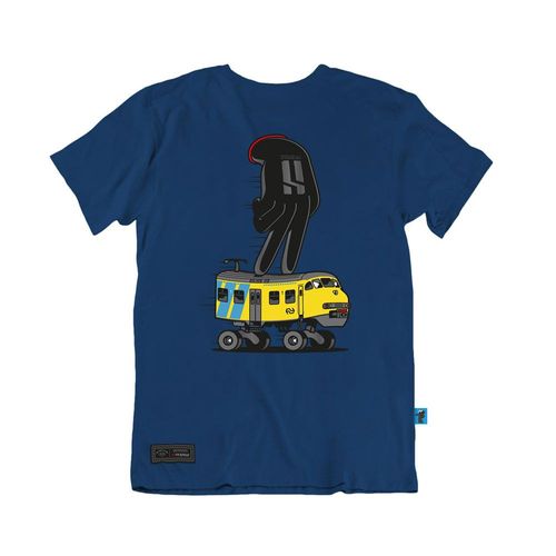Mr.Serious x VOH - Railslider T-shirt blue