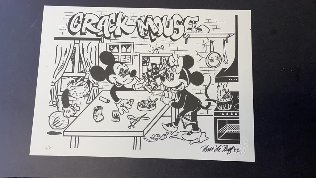 Crack Mouse riso