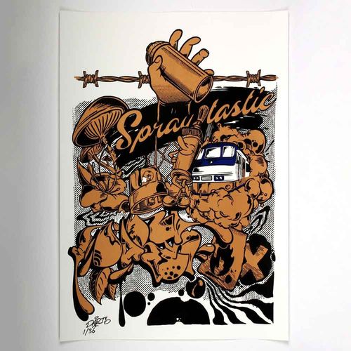 Dart165 - The SGM - Silkscreen Print