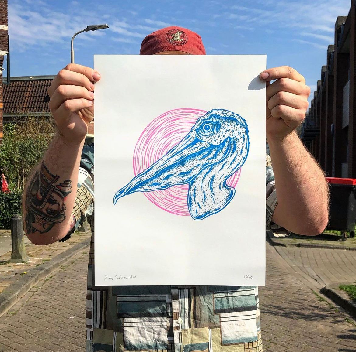 Pelican - Riso Print