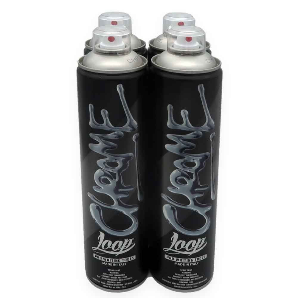 Loop Spray Paint Maxi Chrome 600ml 