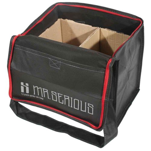 Mr. Serious 12 pack spray can bag