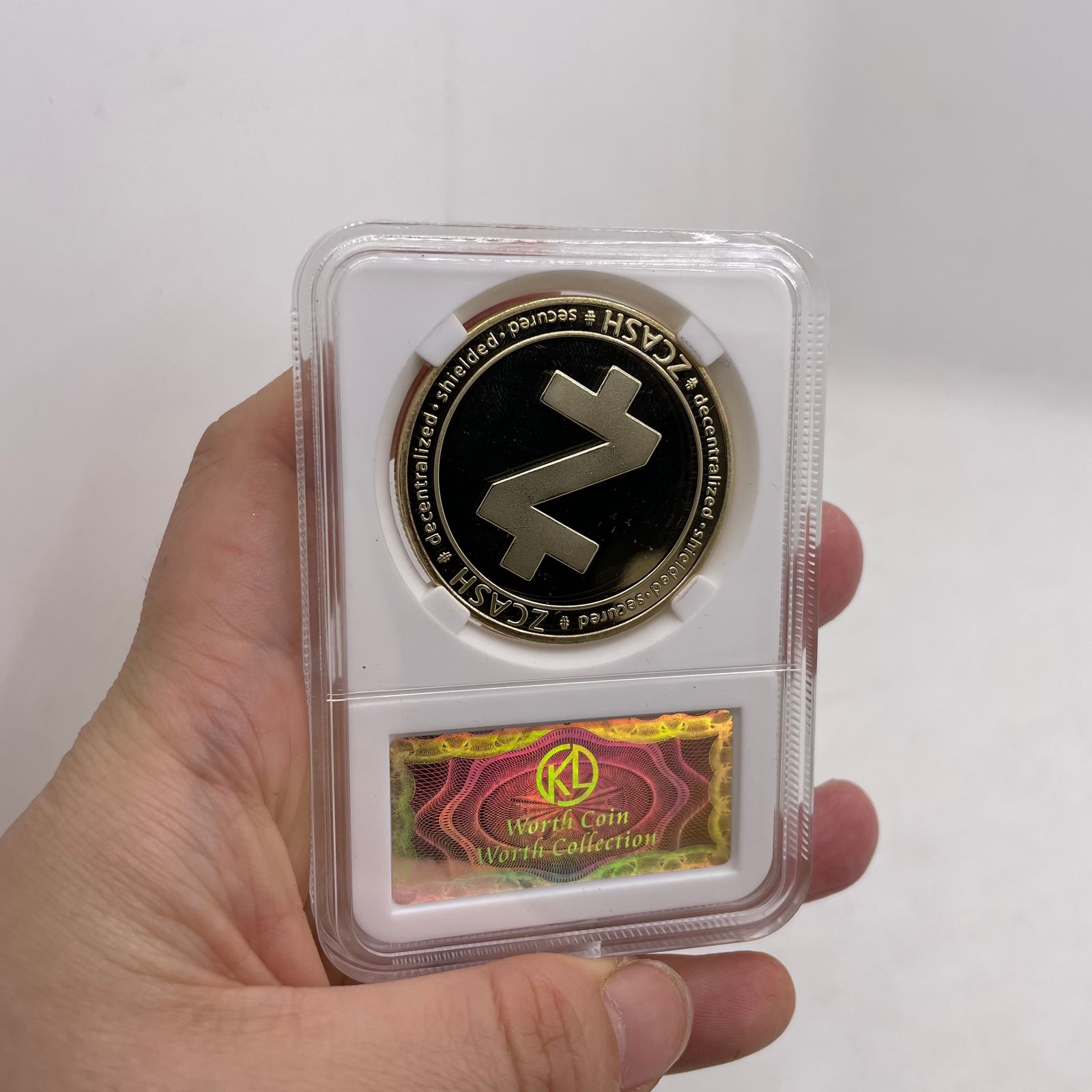 Zcash verzamelcoin zilver