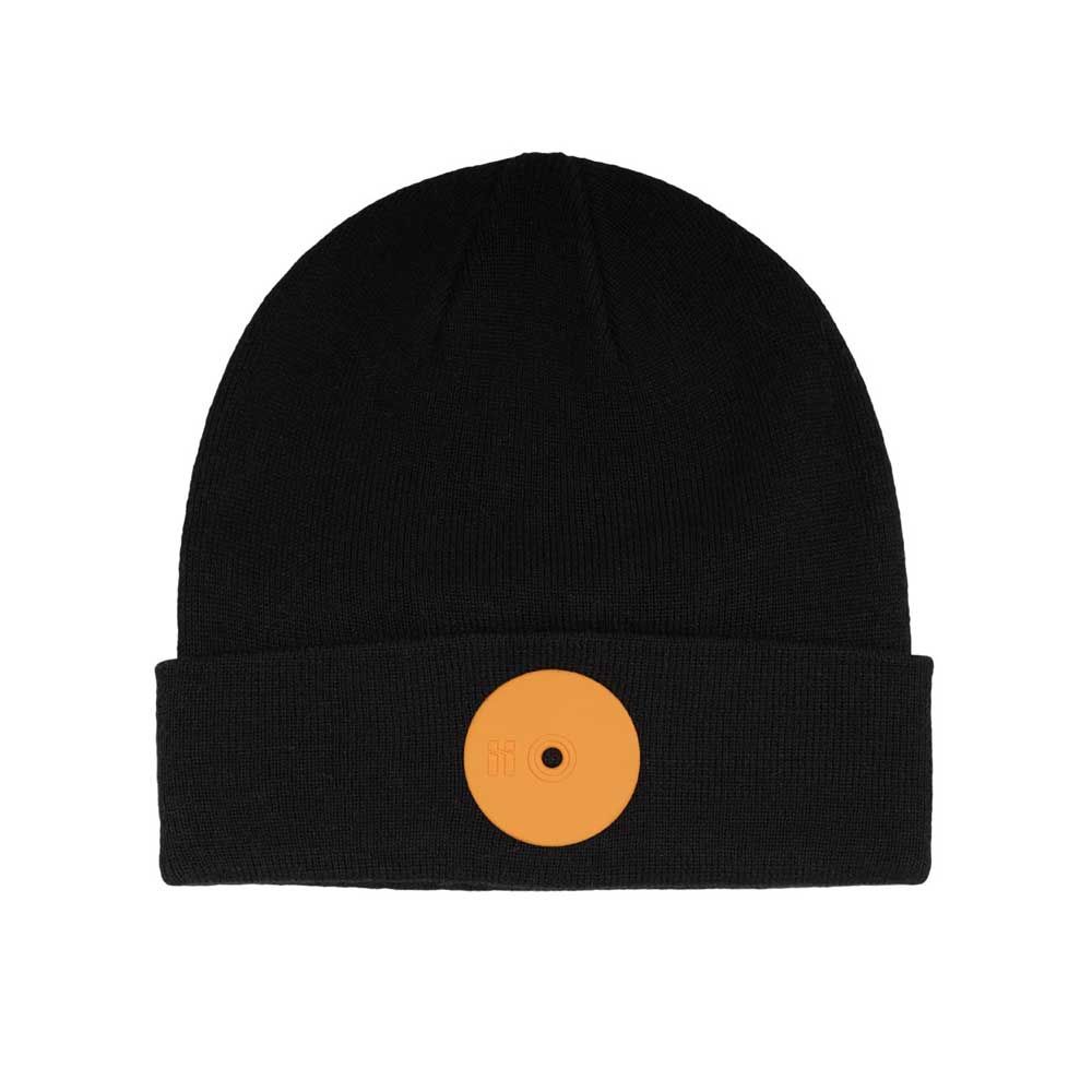 Orange Medium Fat Beanie