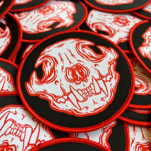 Cat skull Patch 