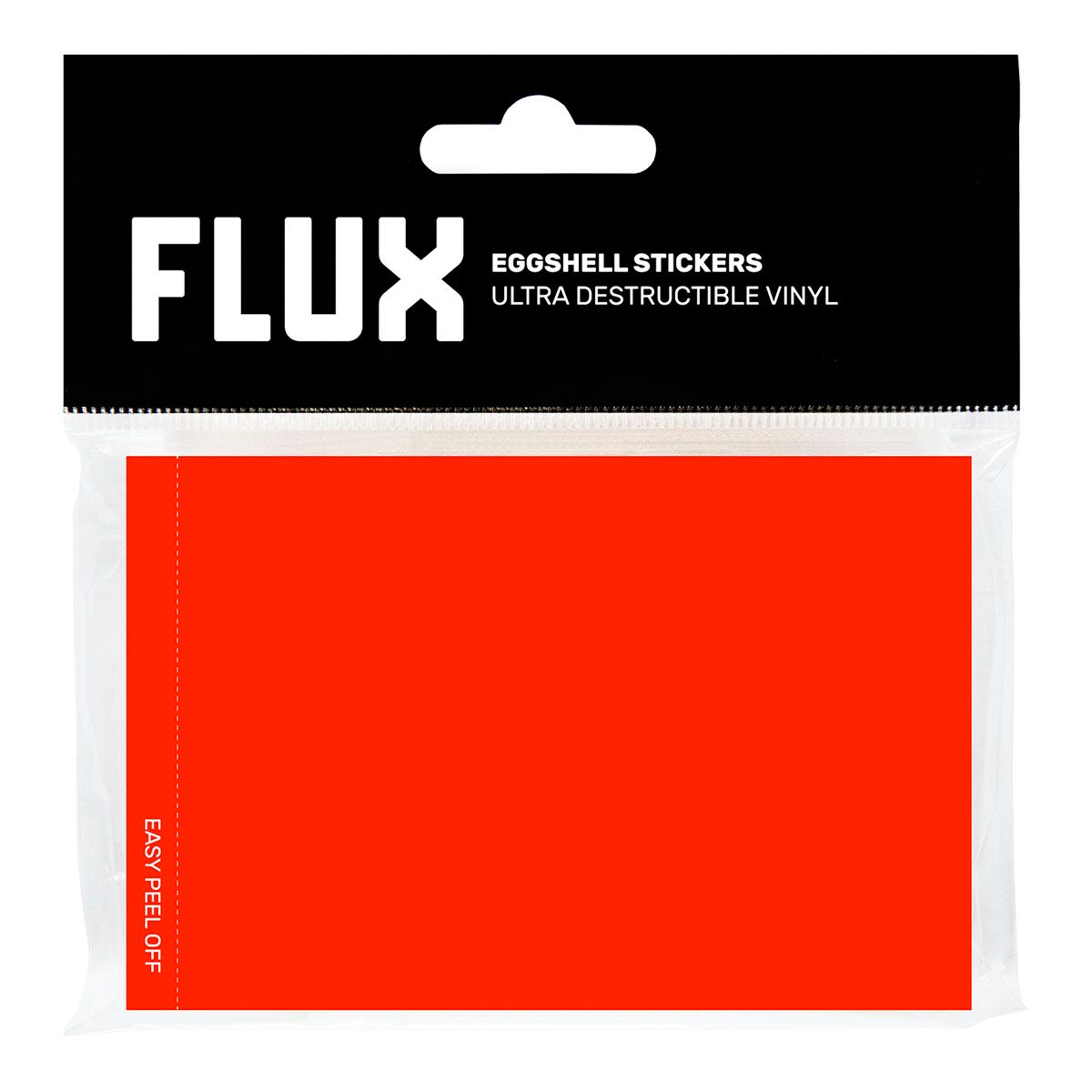 FLUX Eggshell Stickers 50 pcs Red