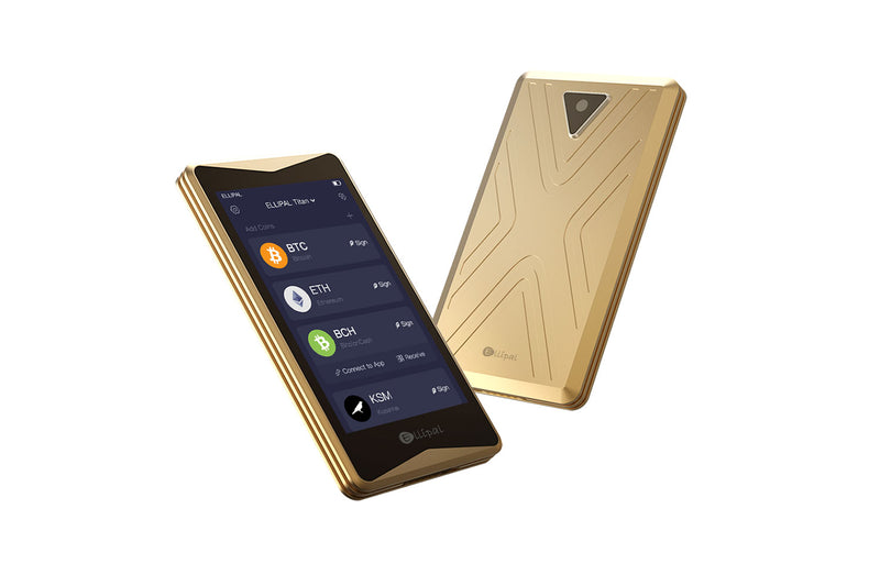 Ellipal Titan Hardware Wallet Goud