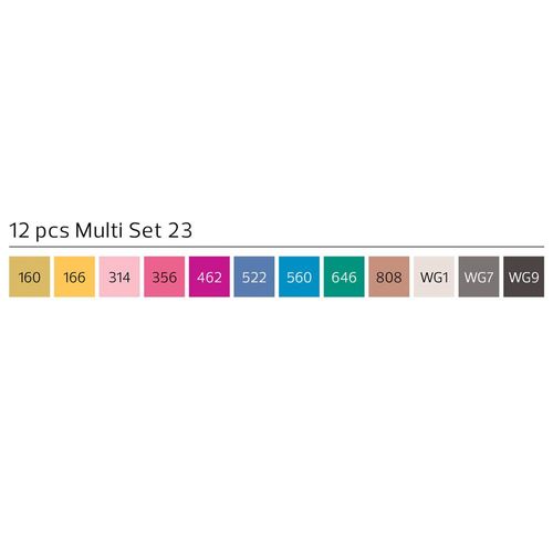 Stylefile marker Multi23 12 set