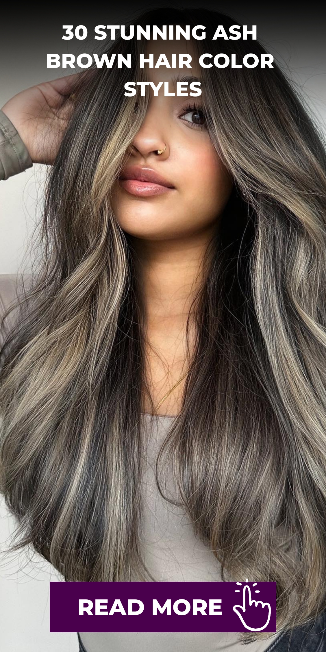 Brunette Hair with Money Piece: The Trendy Hair Color Combination for a ...