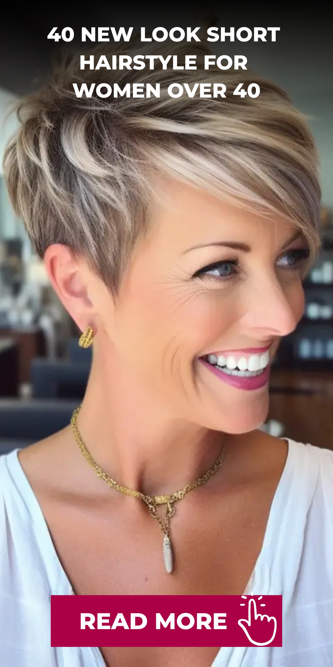 40 New Look Short Hairstyle for Women over 40