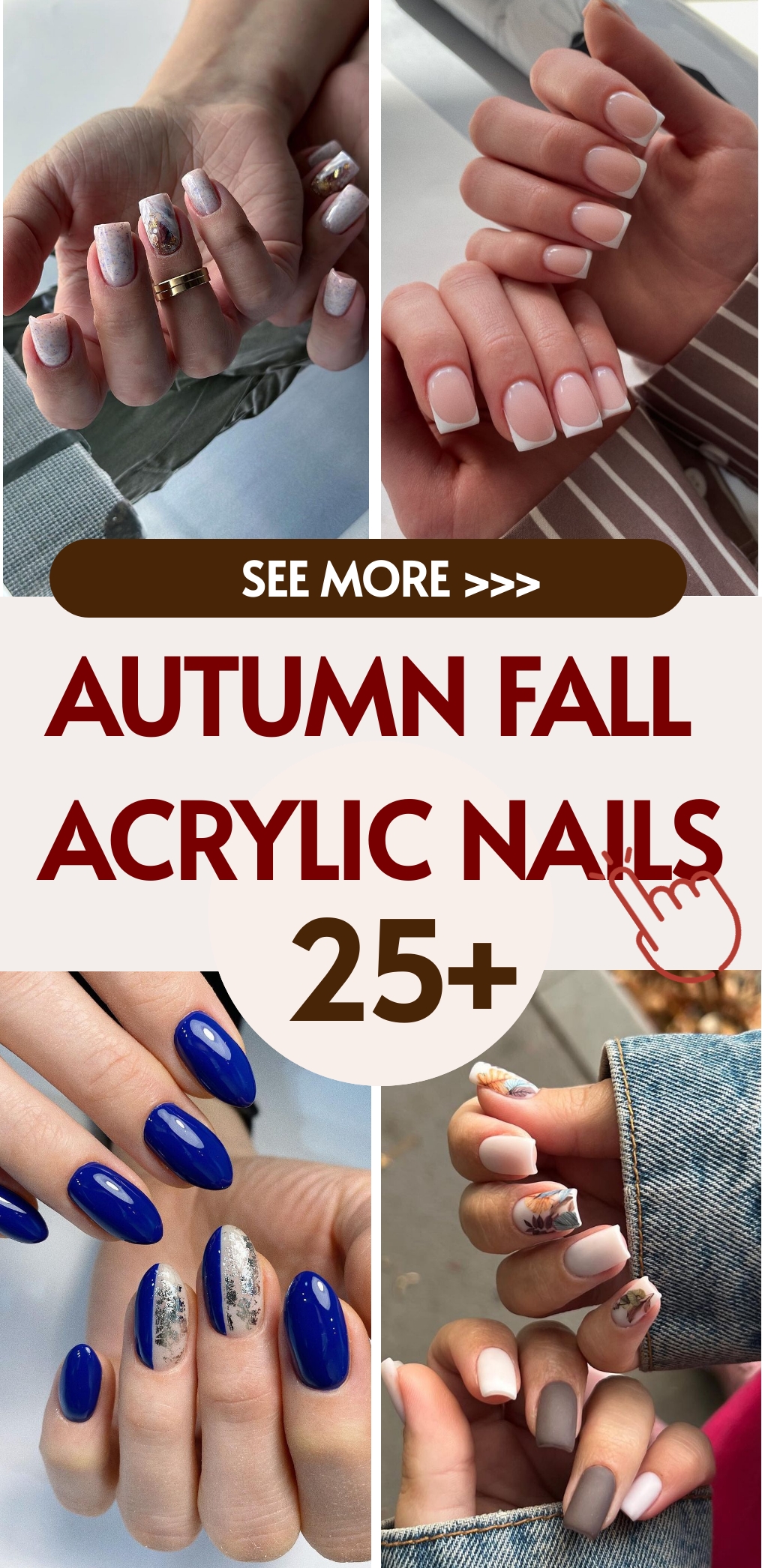 21 Practical Red Almond Nails That Bring Convenience To Your Daily Life