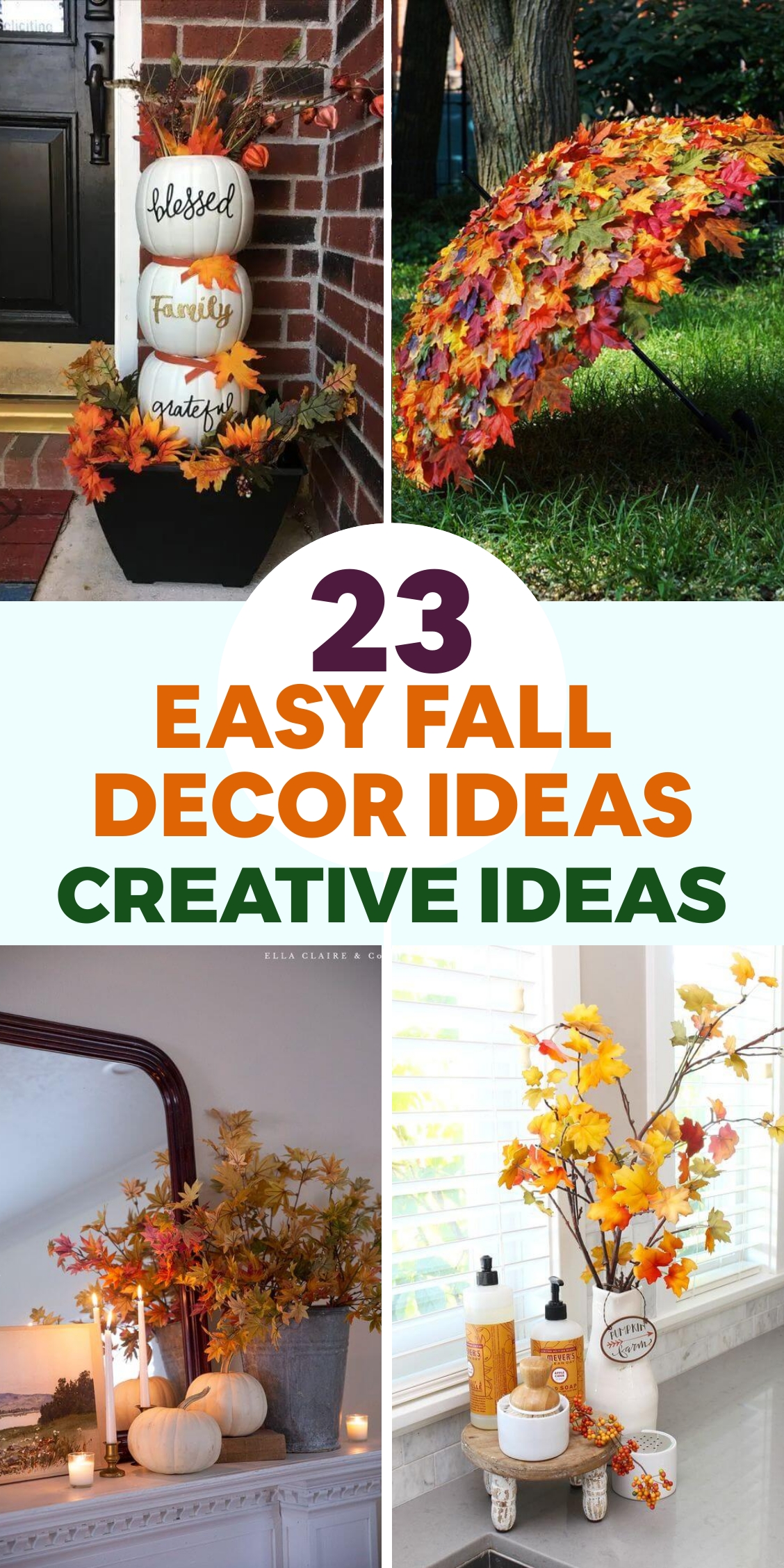 23 Easy and Cheap Fall Decorating Ideas