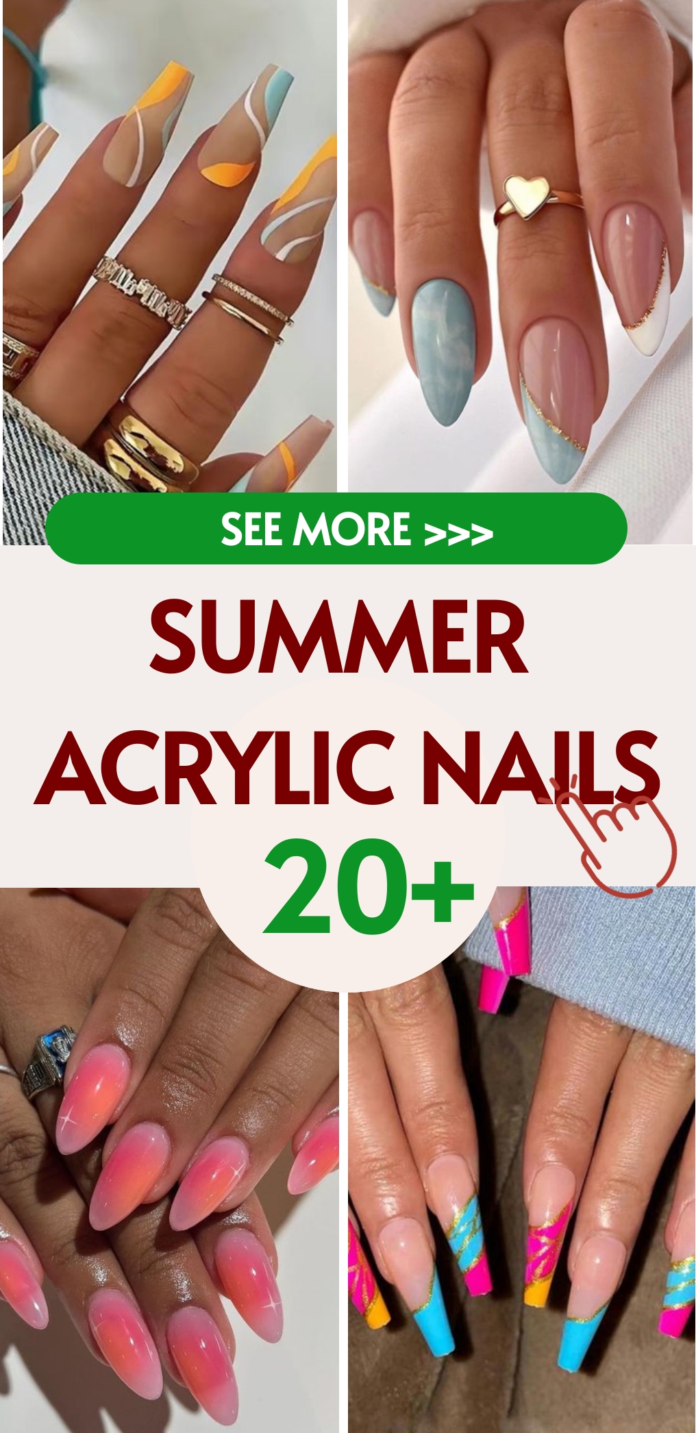 Summer Acrylic Nails: Trendy, Colorful Designs for a Bright Season
