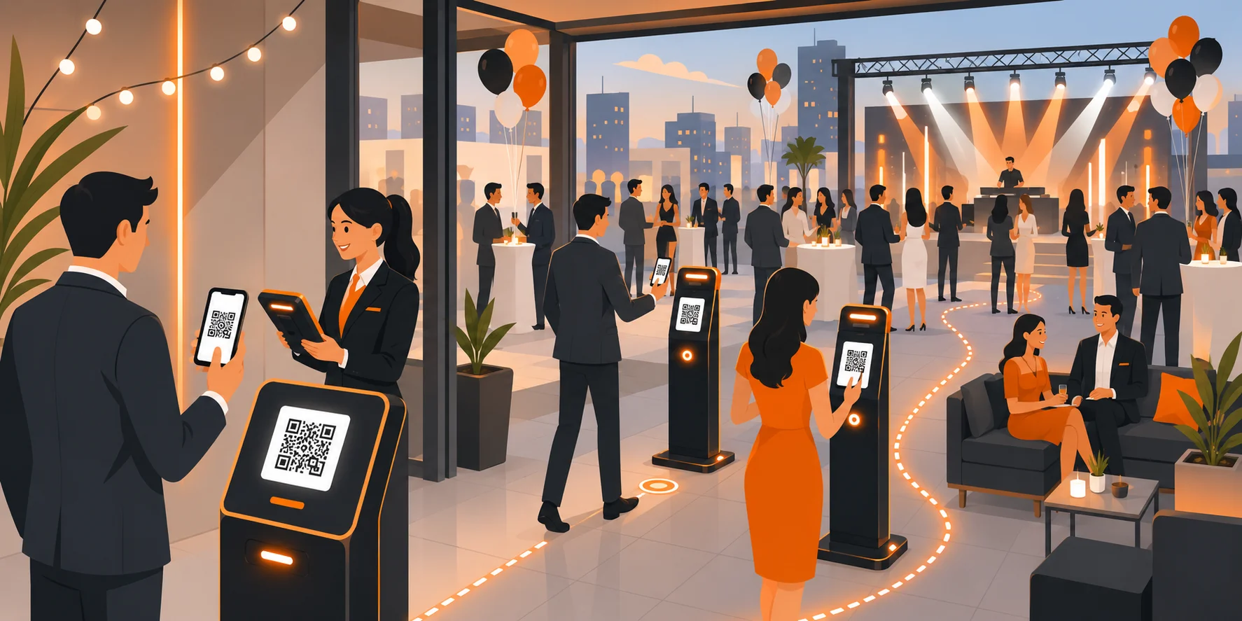 Control de acceso para eventos