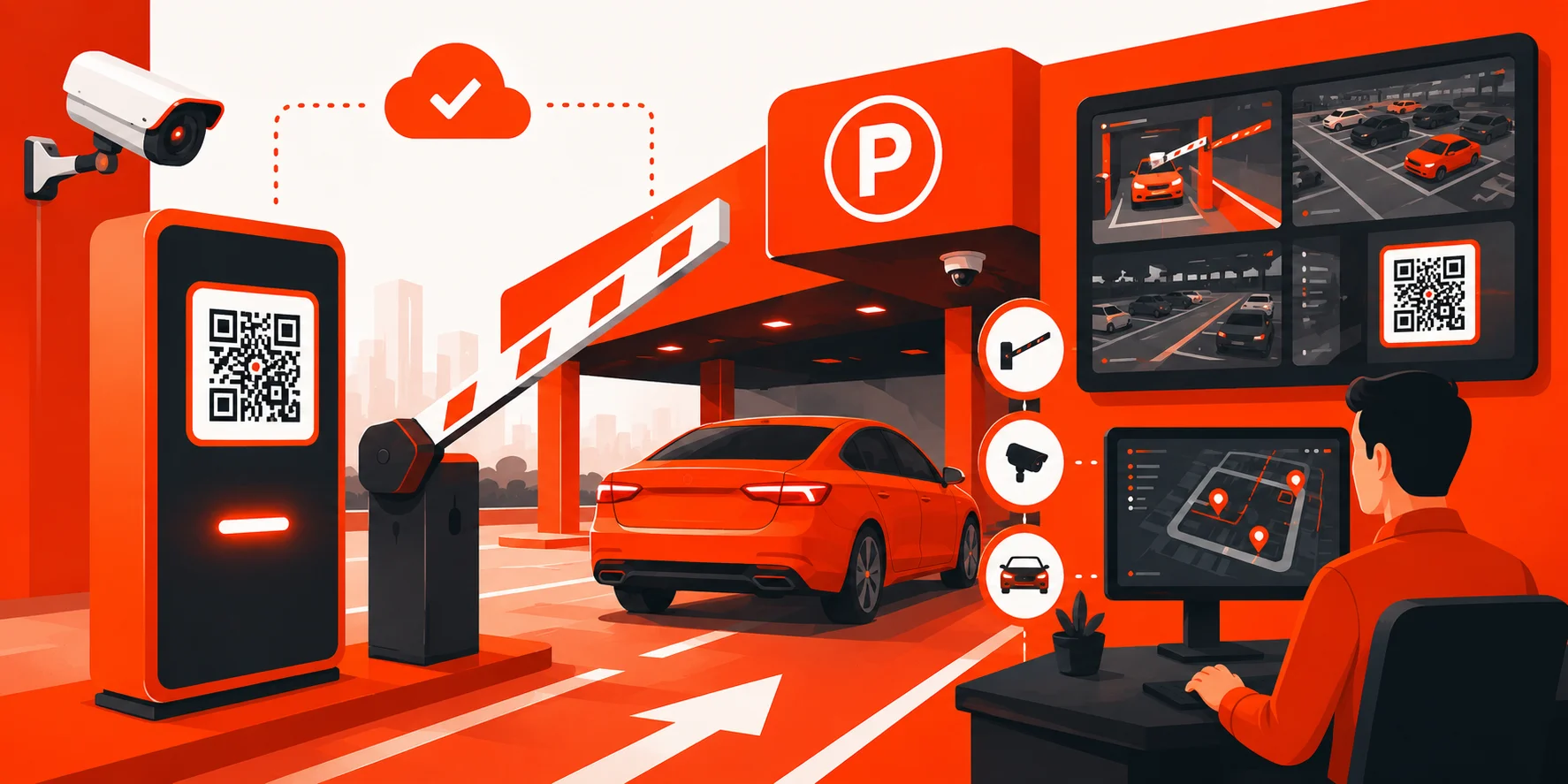 Acceso vehicular controlado