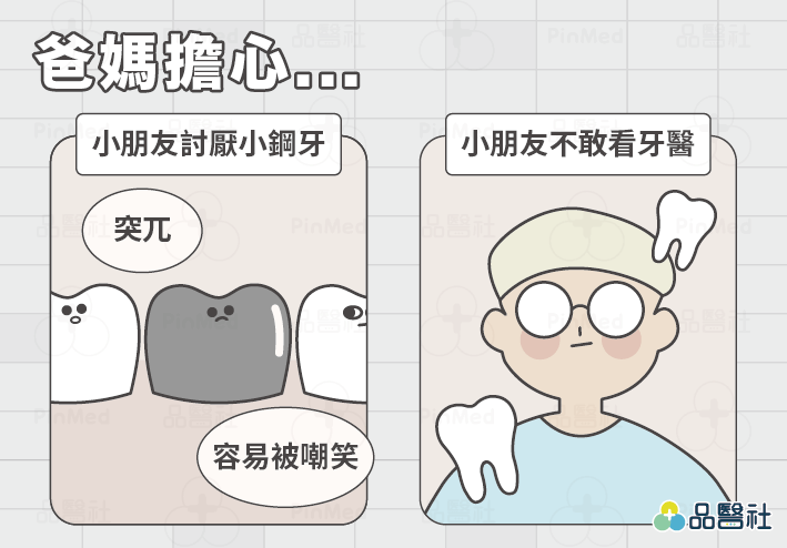 小鋼牙_不敢看牙醫辦法