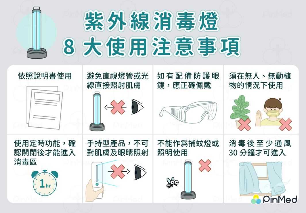 紫外線消毒燈_使用注意事項