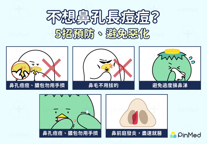 鼻孔長痘痘_預防 鼻孔長痘痘_預防