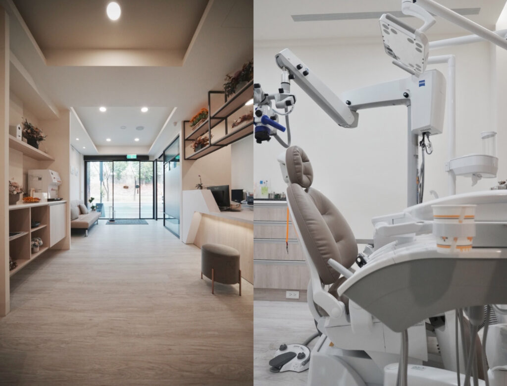 廷亮美學牙醫，簡潔大氣的診療空間，看診舒適無壓力！
