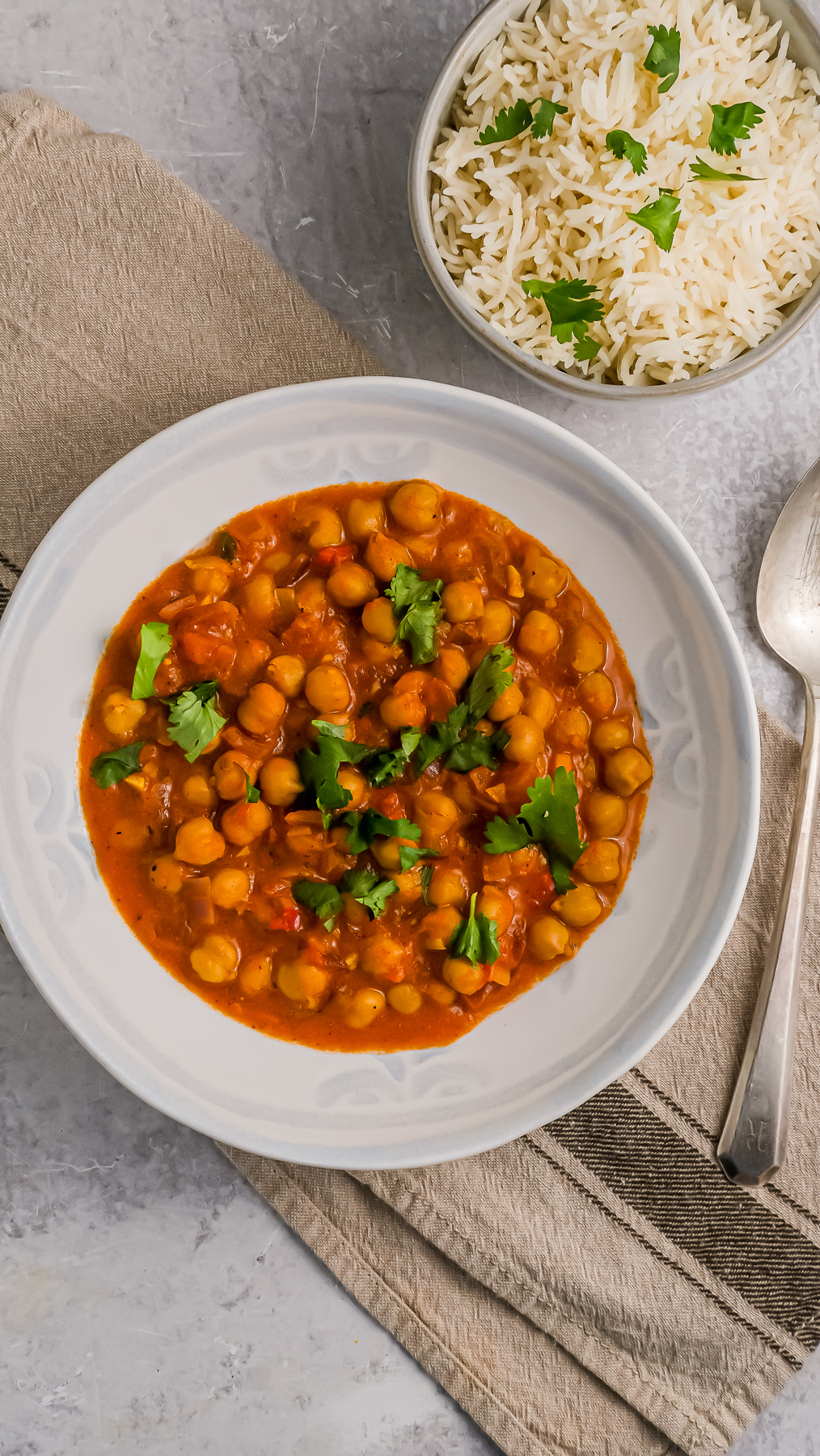 Vegan Curry Butter Chickpeas