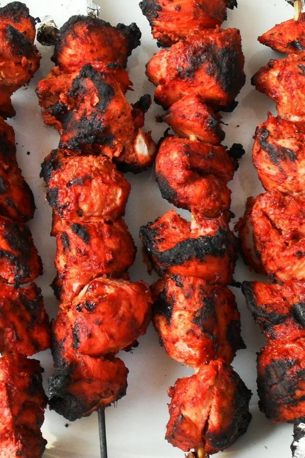 Tandoori Chicken Skewers