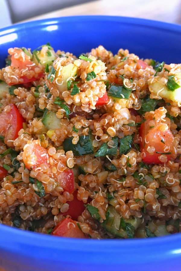 Turkish Quinoa Salad (Kisir)