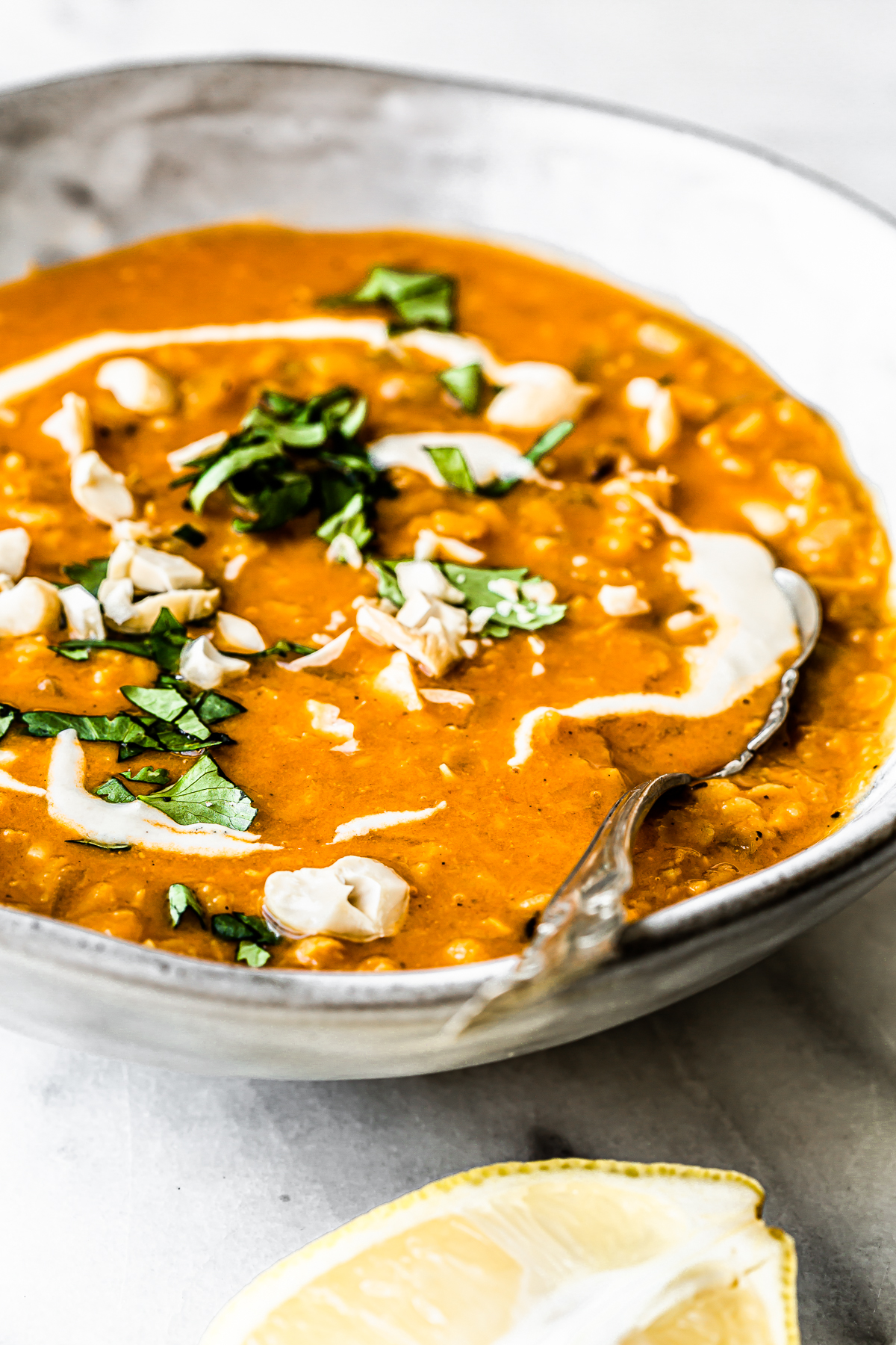 Red Lentil Vadouvan Curry Soup