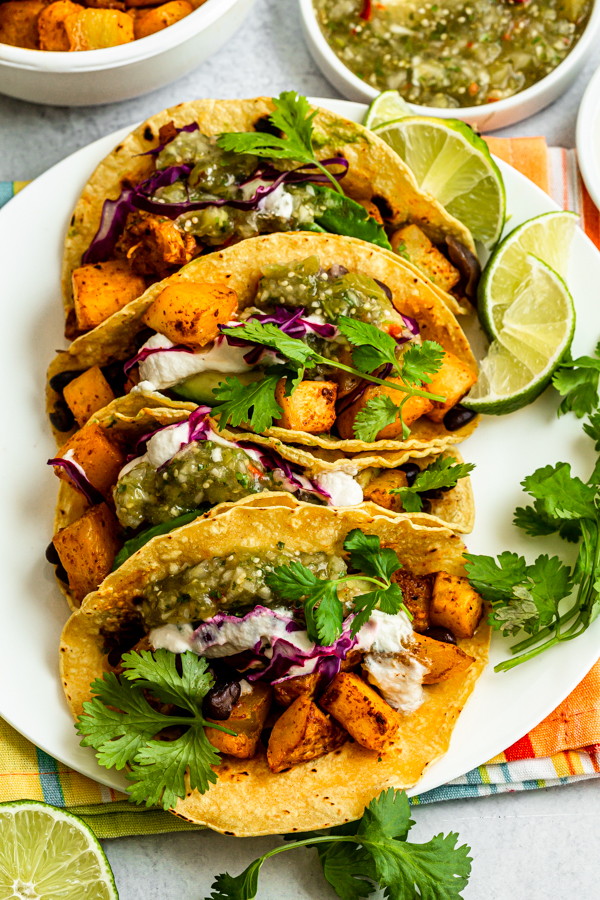 Pumpkin Tacos al Pastor