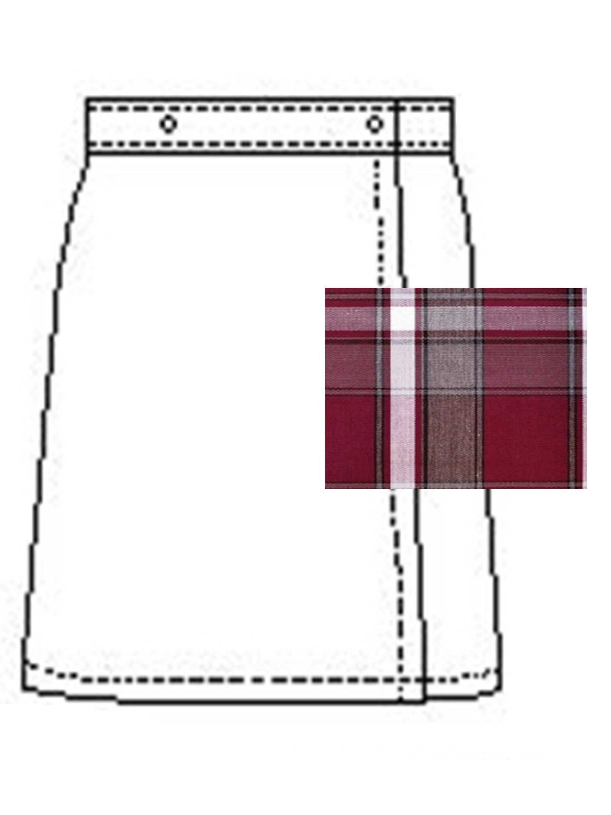A+ Uniforms - Girls' Blend Plaid Skort