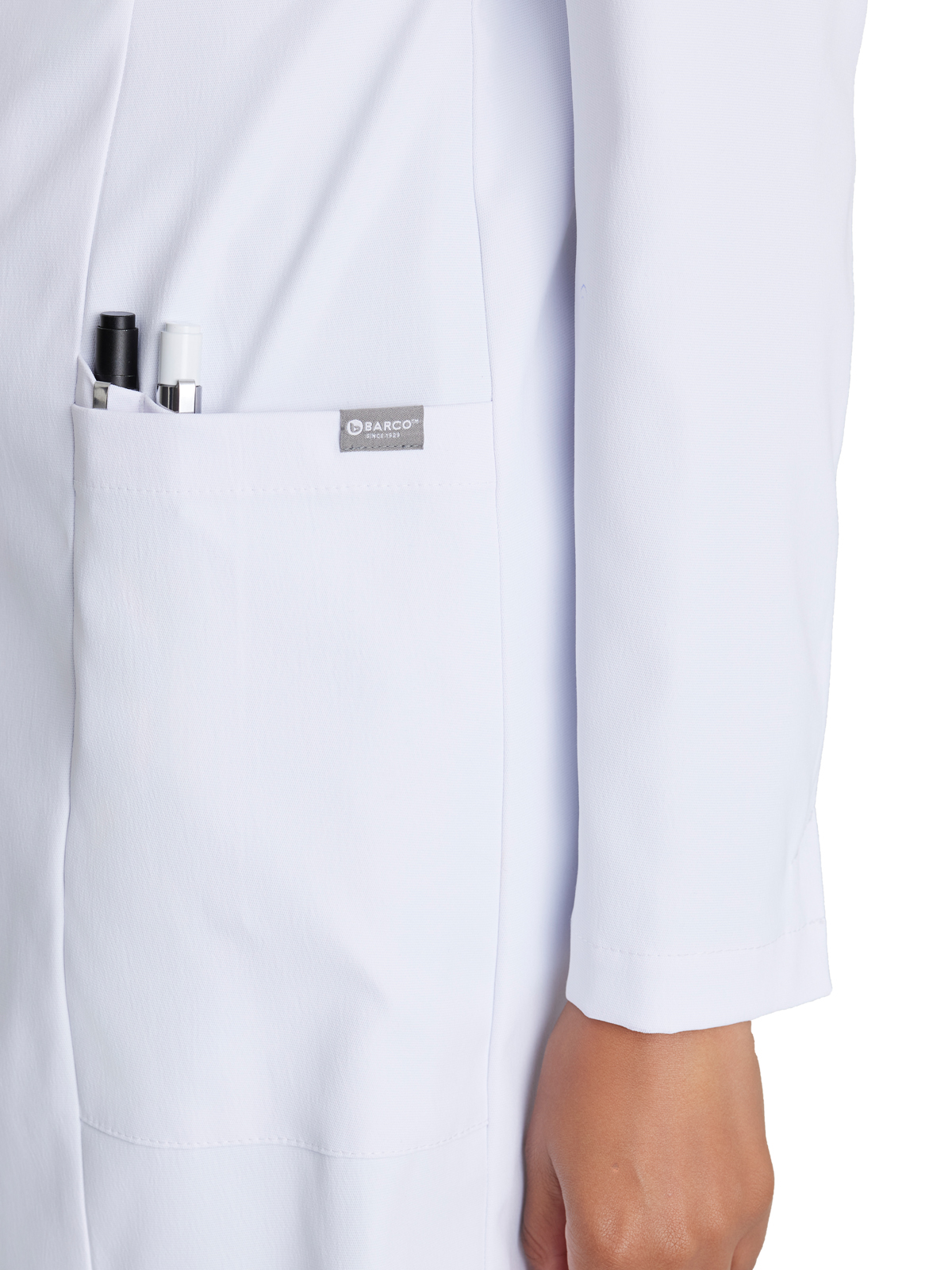 Barco Since 1929 - Women's Three-Pocket 35" Mid-Length Grace Lab Coat