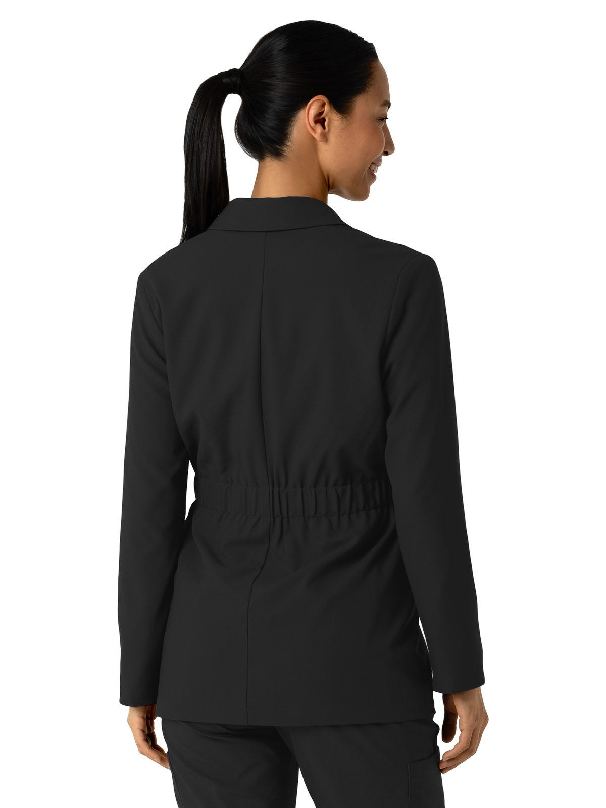 Wink Layers - Women's Blazer Short Lab Coat