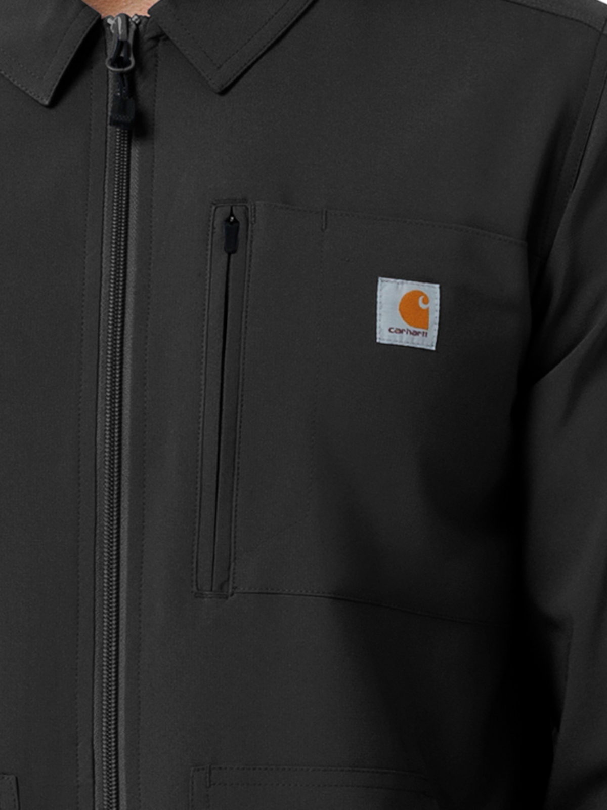 Carhartt Scrubs - Force Cross-Flex - Men's Six-Pocket Lightweight Scrub Jacket