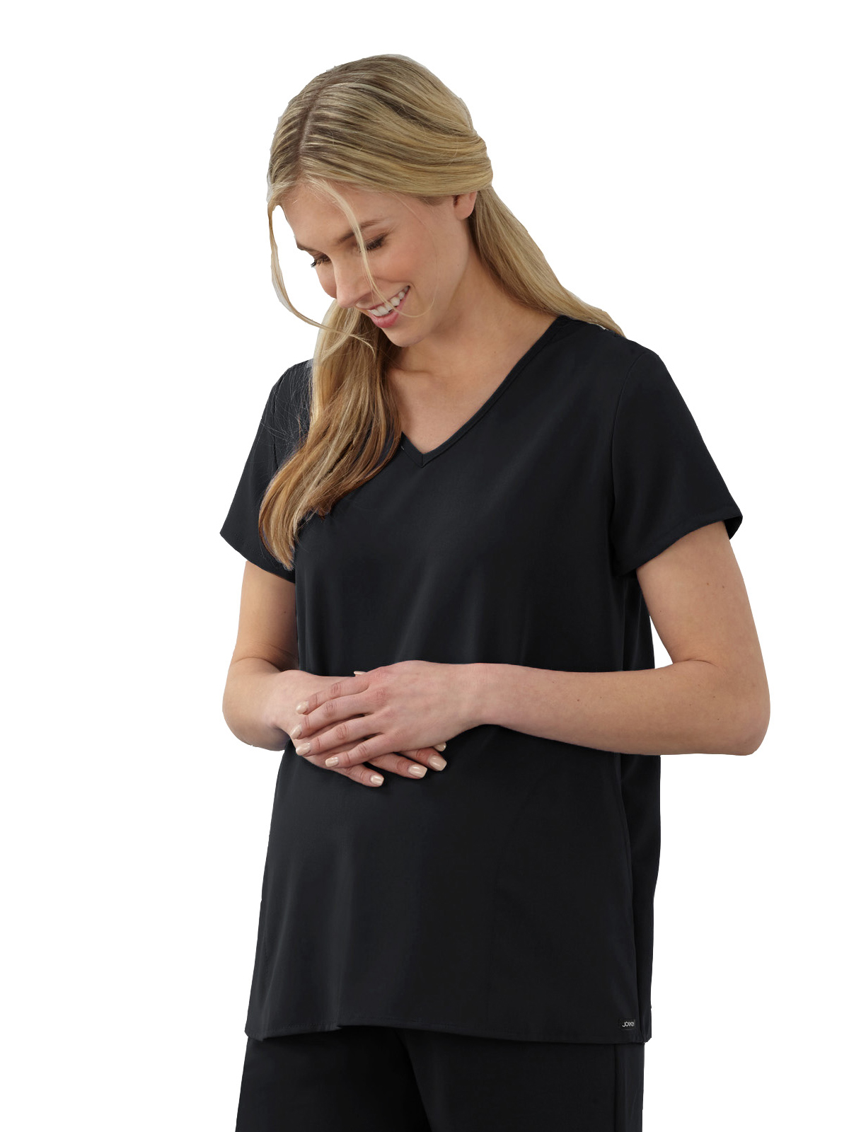 Jockey - Women's 2-Pocket Pleated Back Maternity Scrub Top