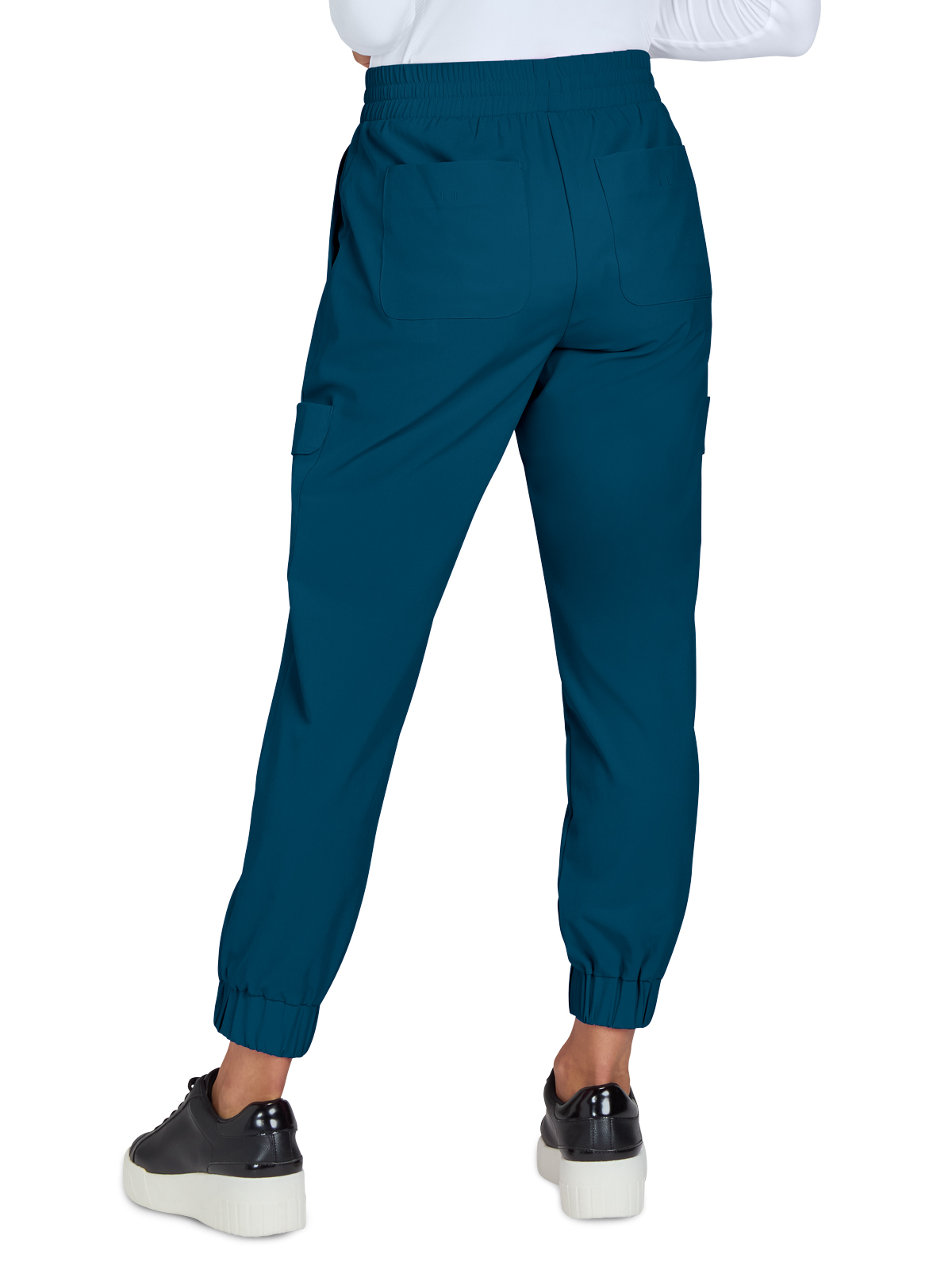 koi - Planet koi - Women's Six-Pocket Jogger-Style Eco-Friendly Elastic Drawstring Terra Pant
