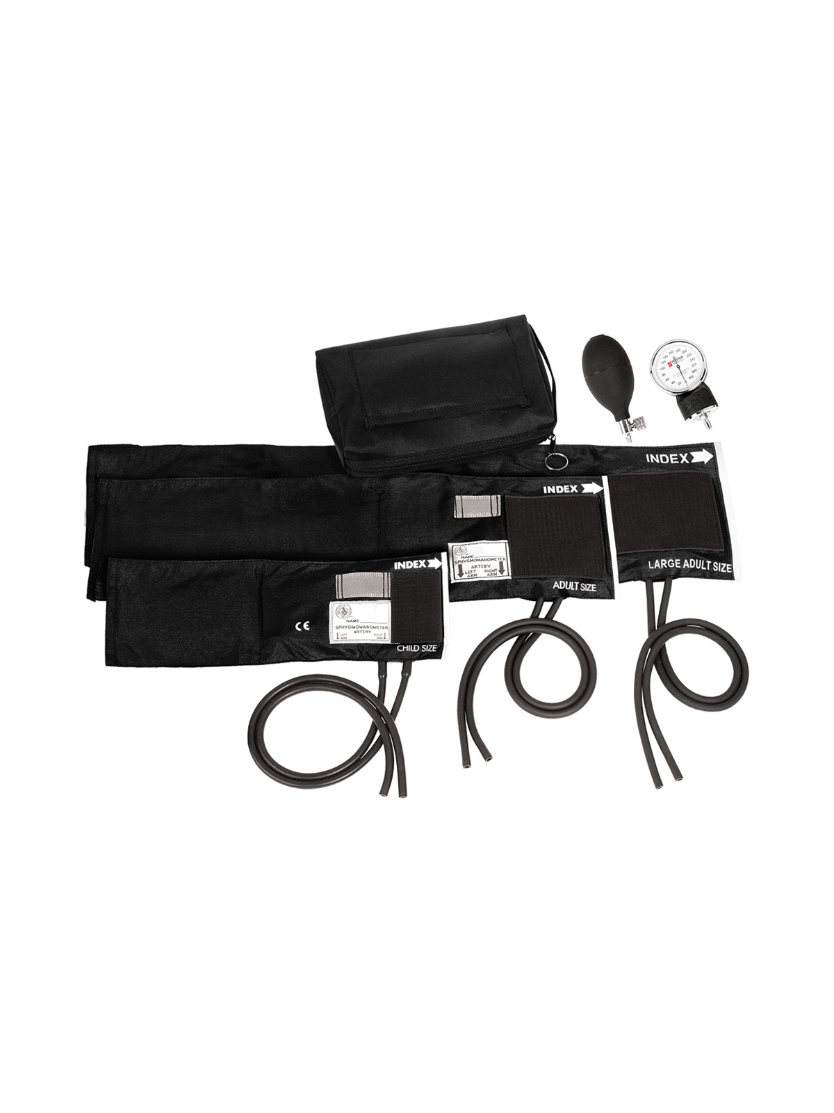 Prestige Medical - 3-in-1 Aneroid Sphygmomanometer Set & Carrying Case