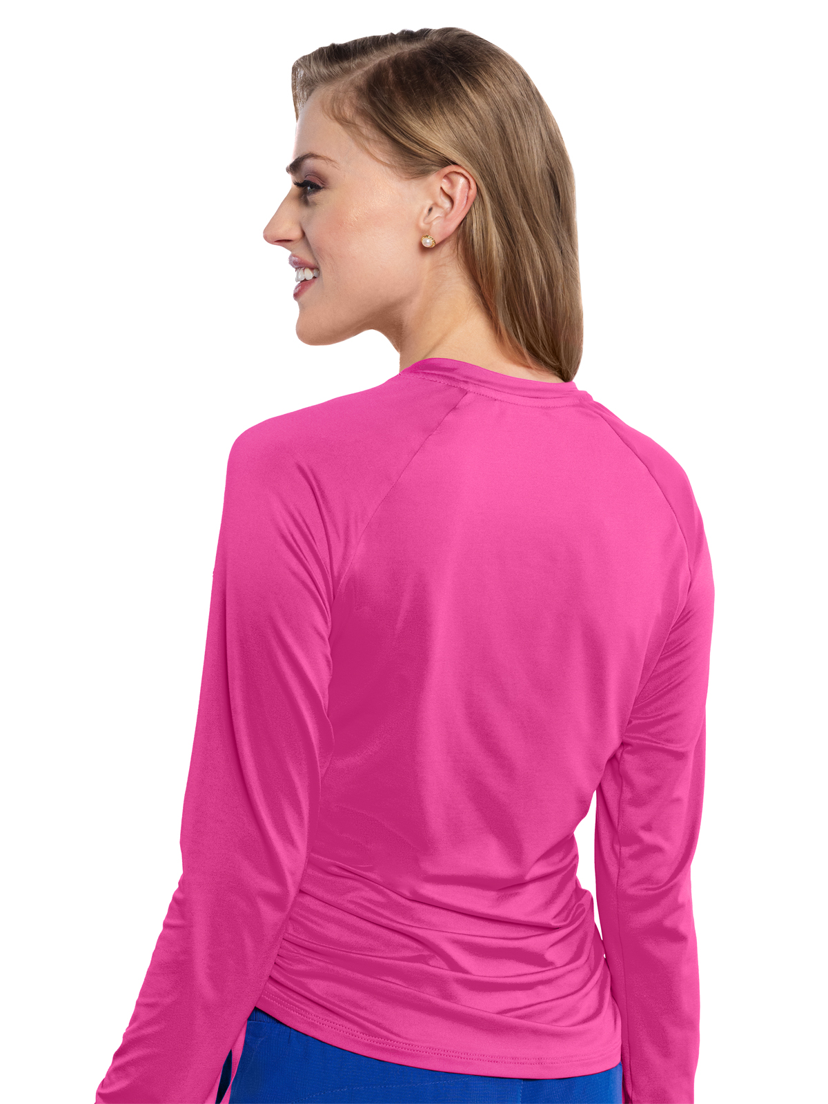 Med Couture - MC AMP - Women's Pocketless Long Sleeve Underscrub Shirt
